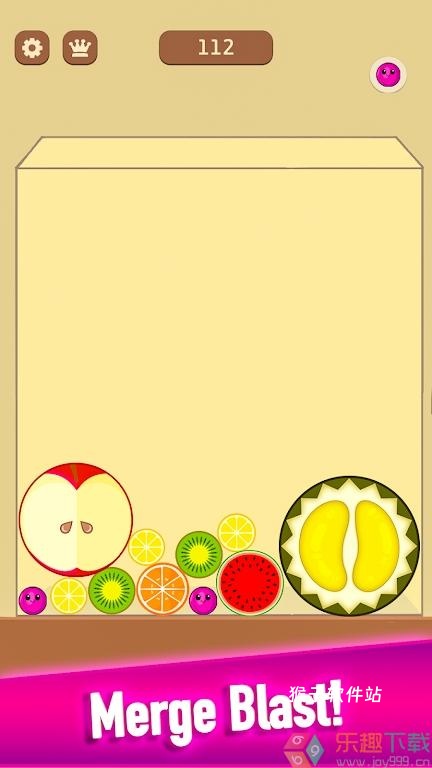 WatermelonFruitsMergePuzzle_https://www.houzisoft.com_休闲益智_第1张