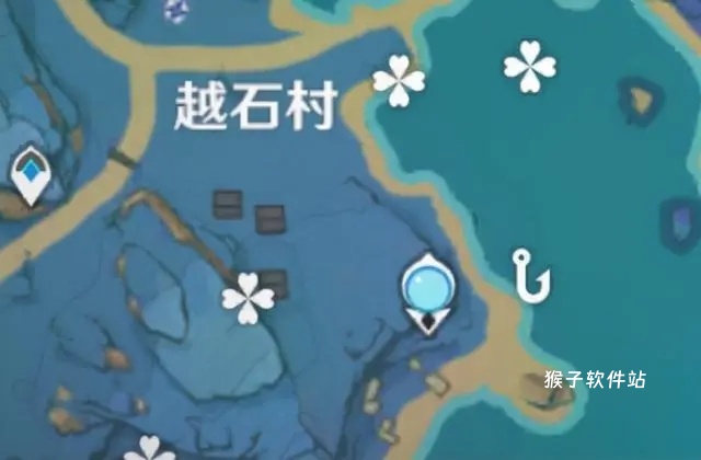 原神鱼叉怎么获得 原神鱼叉材料钓鱼点详细位置一览_https://www.houzisoft.com_游戏攻略_第8张