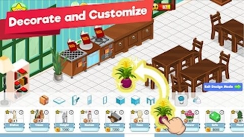 闲置经理餐厅大亨_https://www.houzisoft.com_模拟经营_第2张