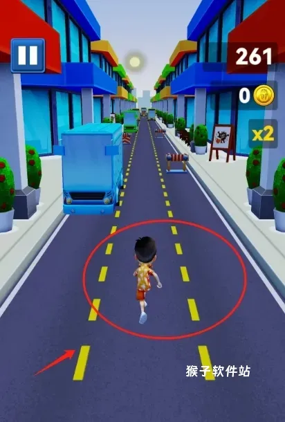 疯狂奔跑少年_https://www.houzisoft.com_休闲益智_第2张
