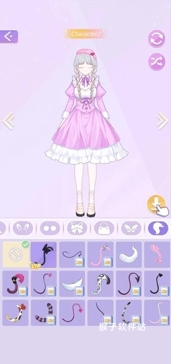 魔法公主的换装日记游戏_https://www.houzisoft.com_模拟经营_第3张