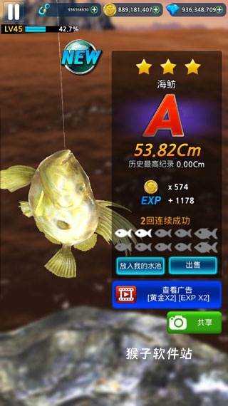 钓鱼达人_休闲益智_第3张_猴子软件站 钓鱼达人_https://www.houzisoft.com_休闲益智_第3张